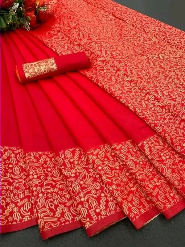 Red_Woven_Banarasi_Jacquard_Saree_(Red)